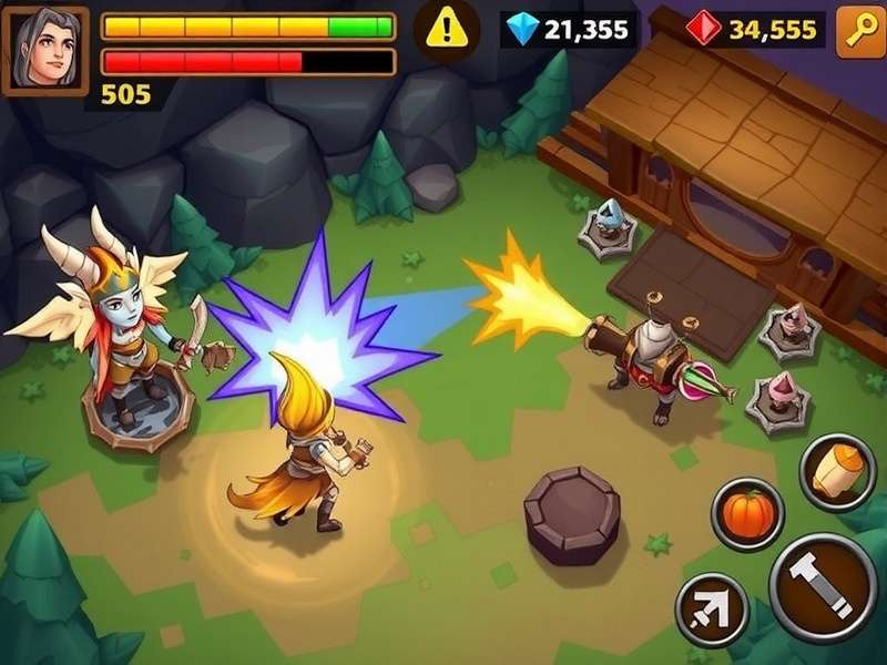 Cumin Showdown Legend battle scene